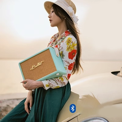 Bullet Brett Bluetooth chơi và hát sạc du lịch hộp điện di động đàn guitar dân gian đàn guitar loa ngoài trời loa ys 203