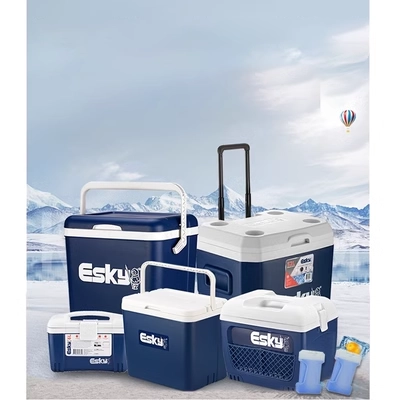 Esky xe cách nhiệt hộp đá di động nhà thương mại mang đi tủ lạnh xô đá ngoài trời giữ tươi tủ lạnh nhỏ