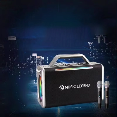 loa bluetooth peterhot Music Legend V52 Hiệu suất nhạc cụ âm thanh ngoài trời Karaoke Phát sóng trực tiếp Bluetooth Dòng sản phẩmTWS với Micro không dây loa bluetooth jbz