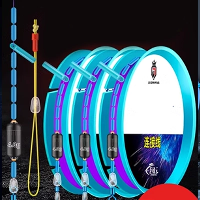 chống xoắn dây câu Bộ dây nhập khẩu Bộ dây câu được buộc hoàn toàn và hoàn thiện Bộ dây câu chính hãng cao cấp Đài Loan chính hãng Bộ dây siêu kéo cước câu cá chống xoắn câu dây