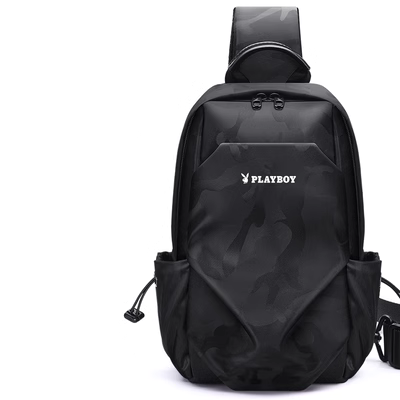 Túi đeo chéo nam Playboy satchel ins túi đeo ngực mùa hè cỡ nhỏ, nhẹ, dung tích lớn, hợp thời trang túi đeo chéo gucci nam túi đeo chéo cho nam