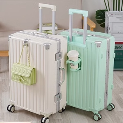 vali samsonite vải Vali đa năng dành cho nữ, khung nhôm, hộp đựng xe đẩy học sinh mới, vali mật khẩu chắc chắn bền bỉ cho nam, vali lên máy bay vali keo du lich cao cap vali samsonite